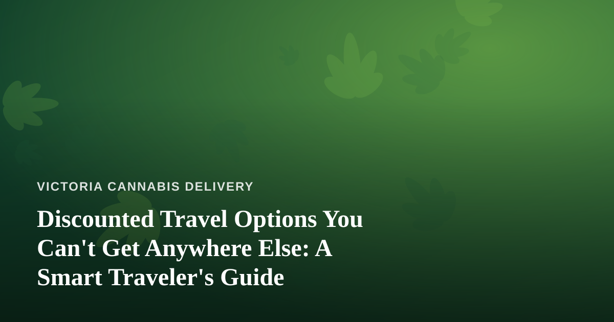 Discounted Travel Options You Can’t Get Anywhere Else: A Smart Traveler’s Guide