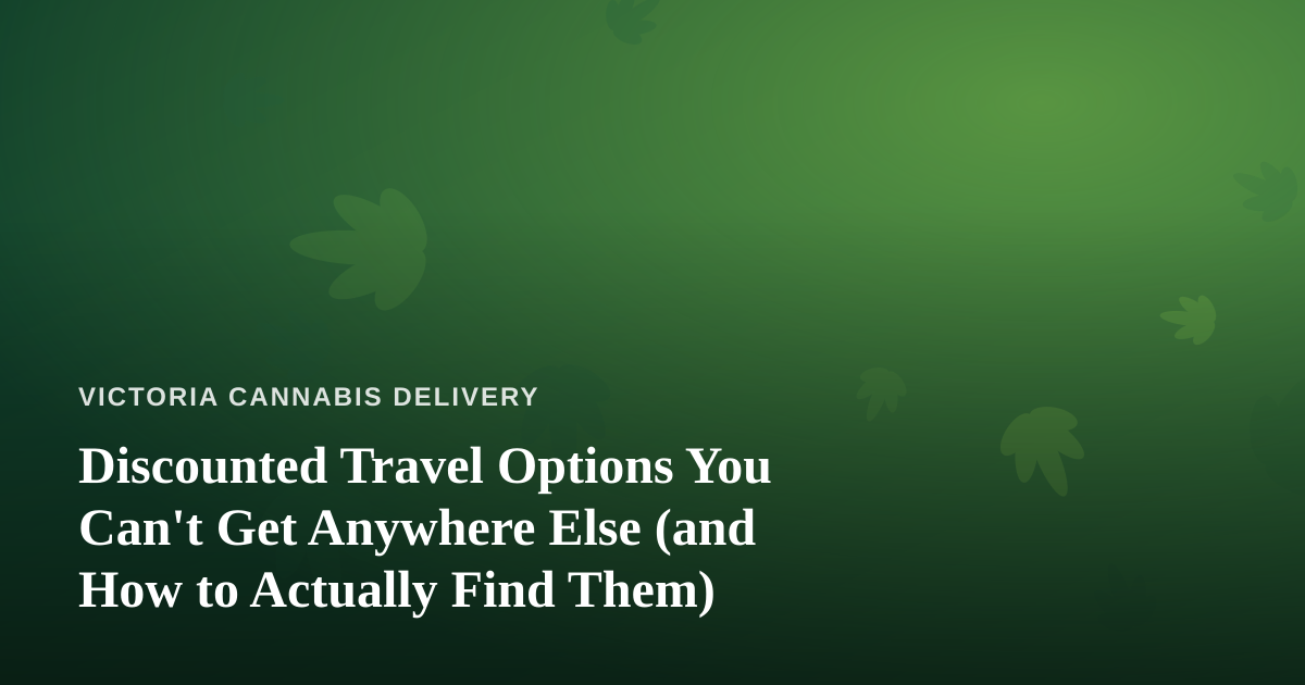 Discounted Travel Options You Can’t Get Anywhere Else (and How to Actually Find Them)